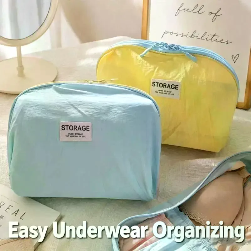 Travel Storage Bag Lingerie Pouch Large Capacity Portable Bra Underwear Organizer Socks Packing Bag