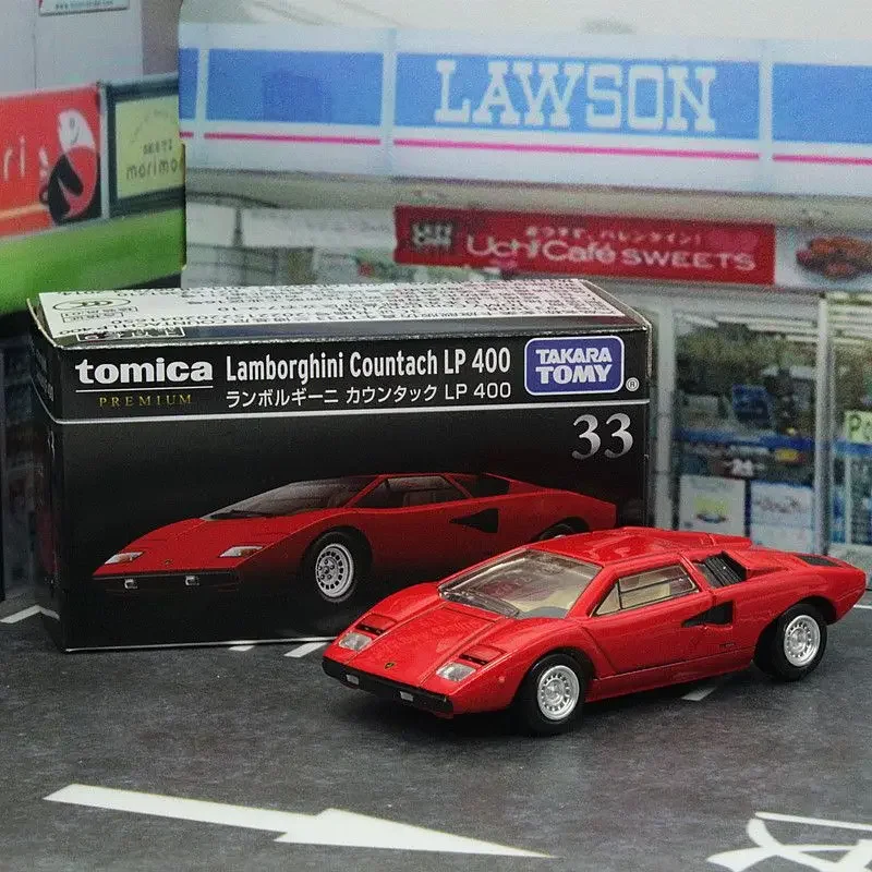 TAKARA TOMY Tomica TP33 Lamborghini TP35 Subaru จําลองรถของเล่น Die-casting โลหะรุ่นเด็กชุดของขวัญ