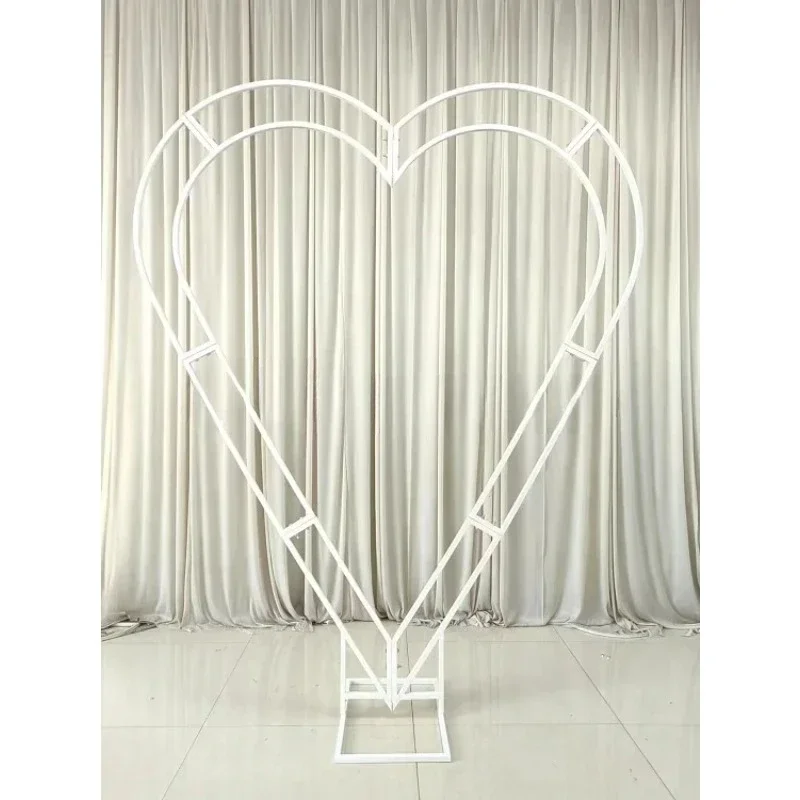 wavy background backdrop frame flower stand photo frame stage party event birthday decor planning bridal shower couple