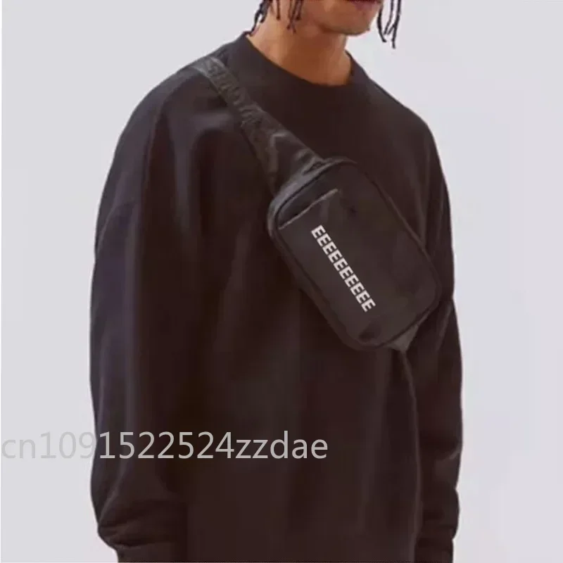 

Роскошный дизайн, мужские холщовые нагрудные сумки с буквенным логотипом, портативные поясные сумки, модные брендовые мужские оксфордские дорожные сумки High Street