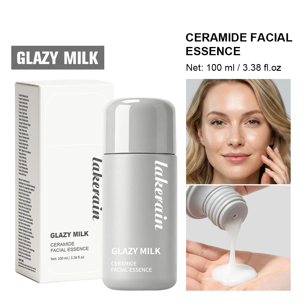 Lakerain Ceramide Facial Essence 100ml 2 in 1 Skincare Makeup Primer Long Lasting Hydrating Redness Relief Smooth Skin