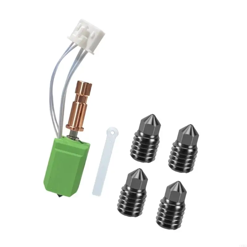 

Сменный комплект CORA Premium Metal Hotend с несколькими типами сопел и улучшенным контролем тепла
