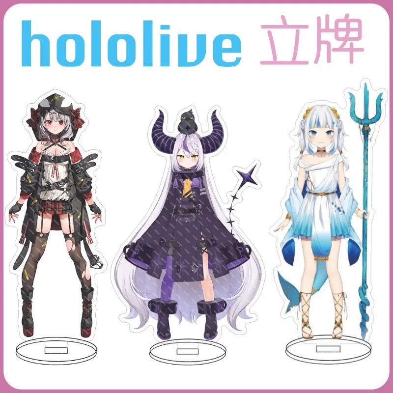 

HOLOLIVE EN & HoloX VTuber Acrylic Stand - Gawr Gura Shark Anime Desk Decor (Fan Art)