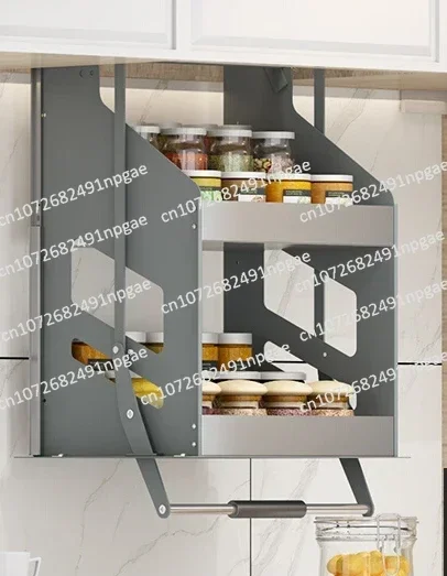 Kitchen Wall Cabinet Lifting Pull Basket Pull Down Double Wall Cabinet Cabinets