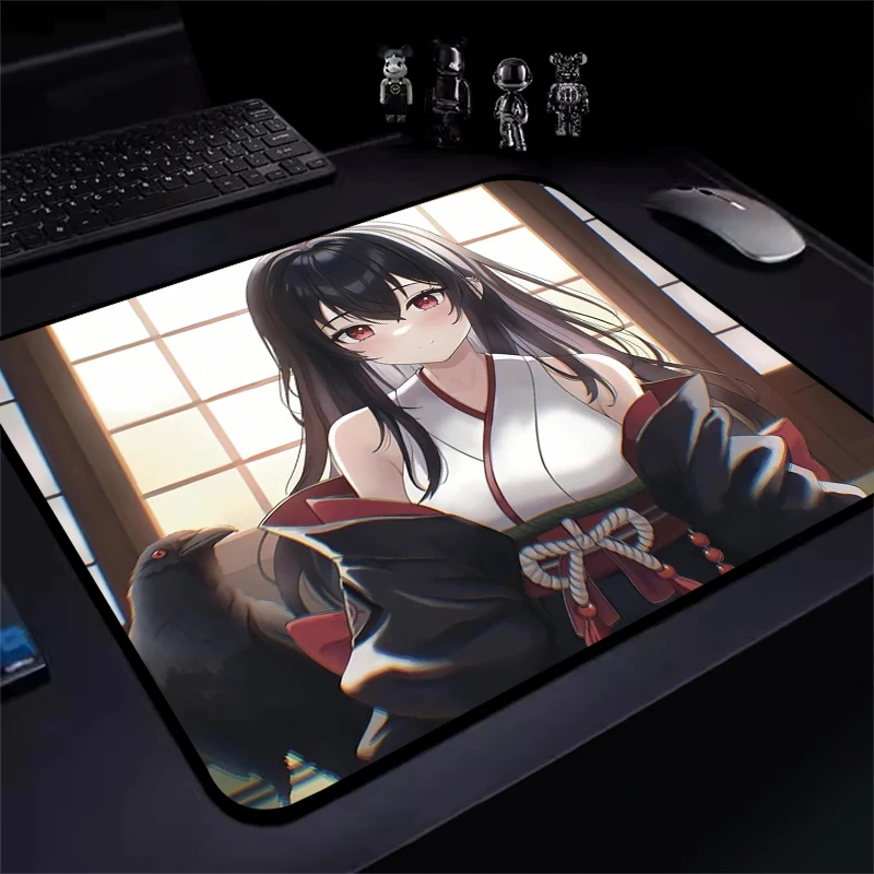 

FPS Balance Yuki Aim Mouse Pad Ultrafine Surface Gaming Mousepad E-Sports Anime Girl Mouse Mat Laptop Desk Mat Rubber Table Mats