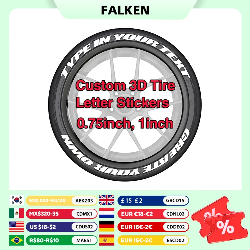 Tire Stickers For C…