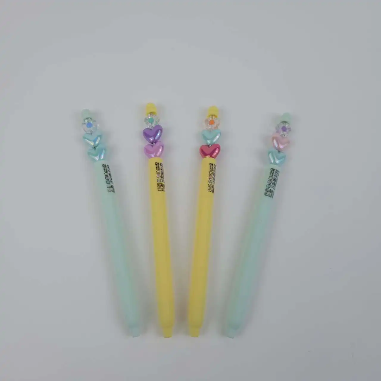 4 Pcs Wholesale Cute Student Creative Fun Decompression Charm Cartoon ST Neutral Carbon Black  Pen