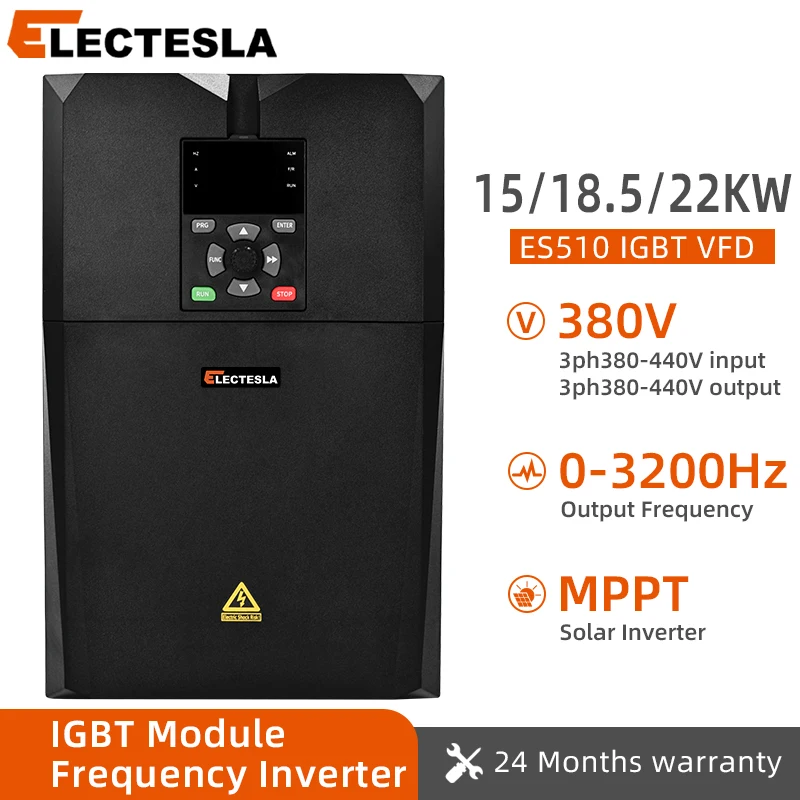 VFD 15KW 18.5KW 22KW High-performance frequency converter Variable Frequency Drive Converter for Motor Speed Controller
