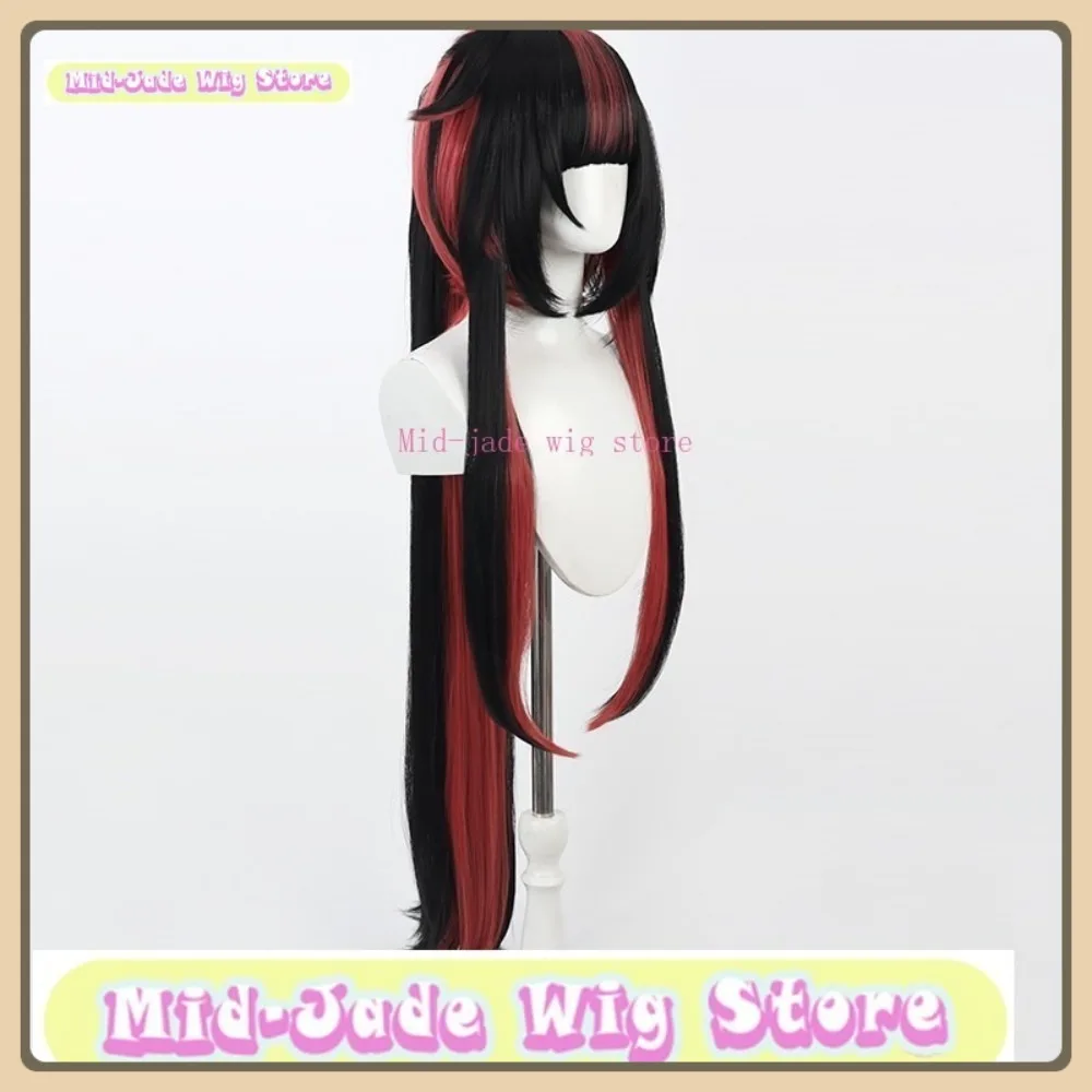 منتصف اليشم شعر مستعار مخزن الملتوية العجائب ليليا فانروج شعر مستعار تأثيري أنيمي لعبة لعب الأدوار الشعر الاصطناعية حفلة الهالوين