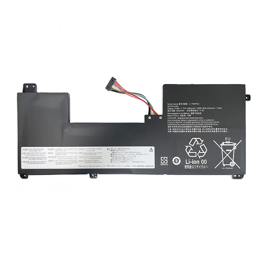 L17M4PG2 15.36V 76Wh Laptop Battery For Lenovo Legion Y730-17ICH Y740-17ICHG Y740-17IRH Y740-17IRHG Series