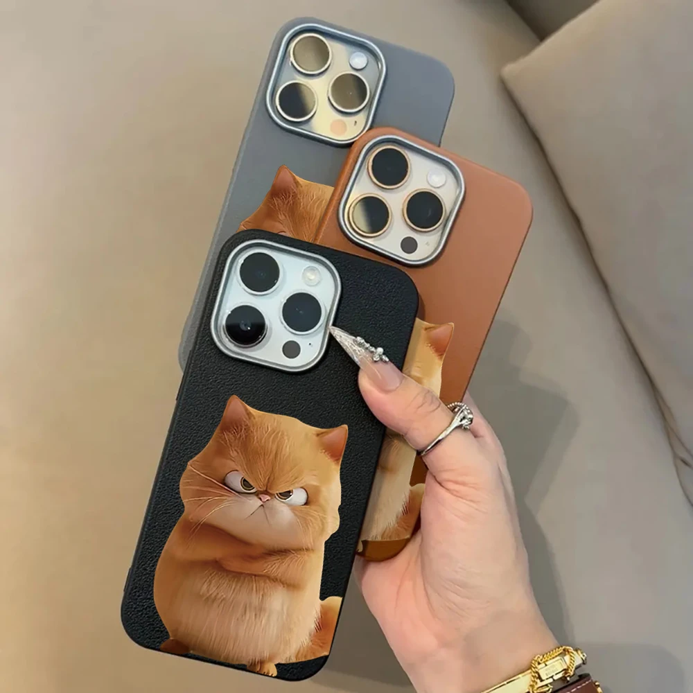 Street Cool Cat Meme Hülle für Samsung Galaxy S25 S24 S23 Ultra S22 S21Plus FE A57 A56 A55 A54 A53 A36 A35 A34 5G Silikon-Schutzhülle – Detail 1