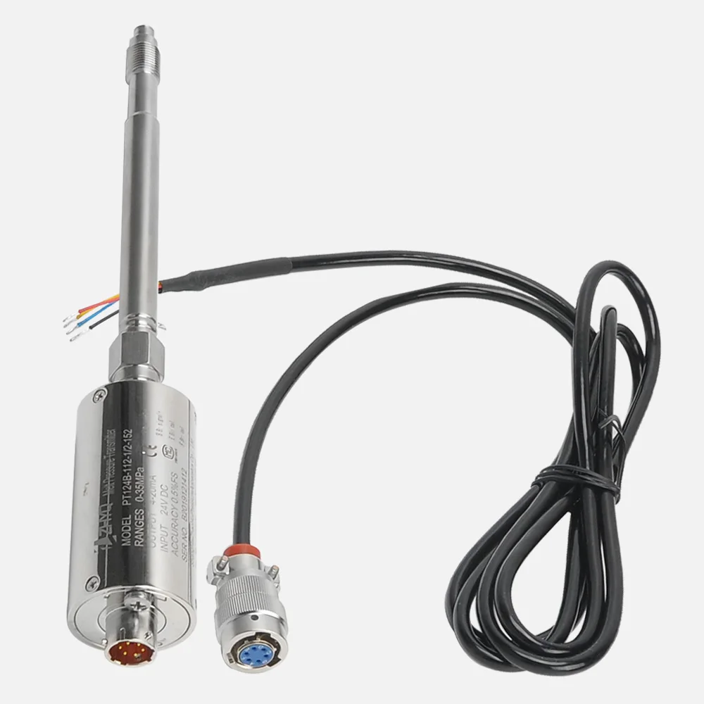 PT124B-112 6pin Rigid Tube Factory Price High Temperature Melt Pressure Sensor