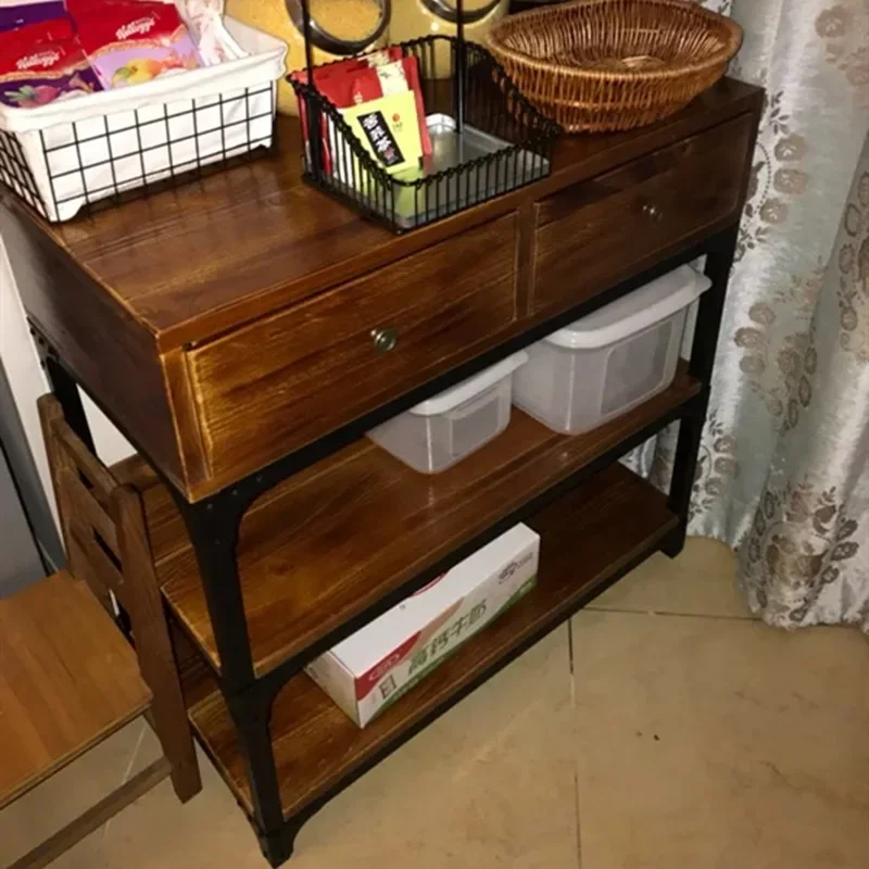 kitchen drawer counter solid wood storage cabinet solid wood storage cabinet vintage shelf