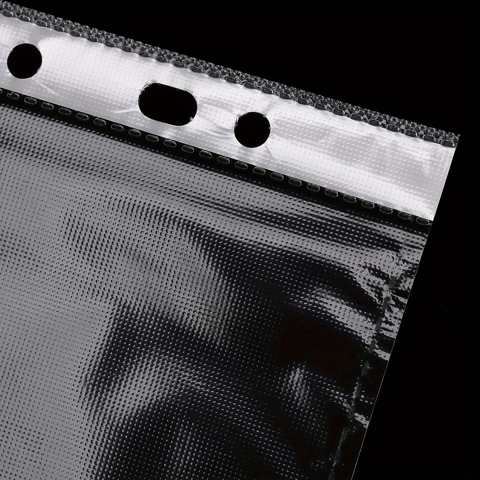 100 Uds. Protectores de hojas "8.5x11" protectores de páginas transparentes para carpeta de 3 anillas fundas de plástico Protector de papel de carga superior tamaño de letra