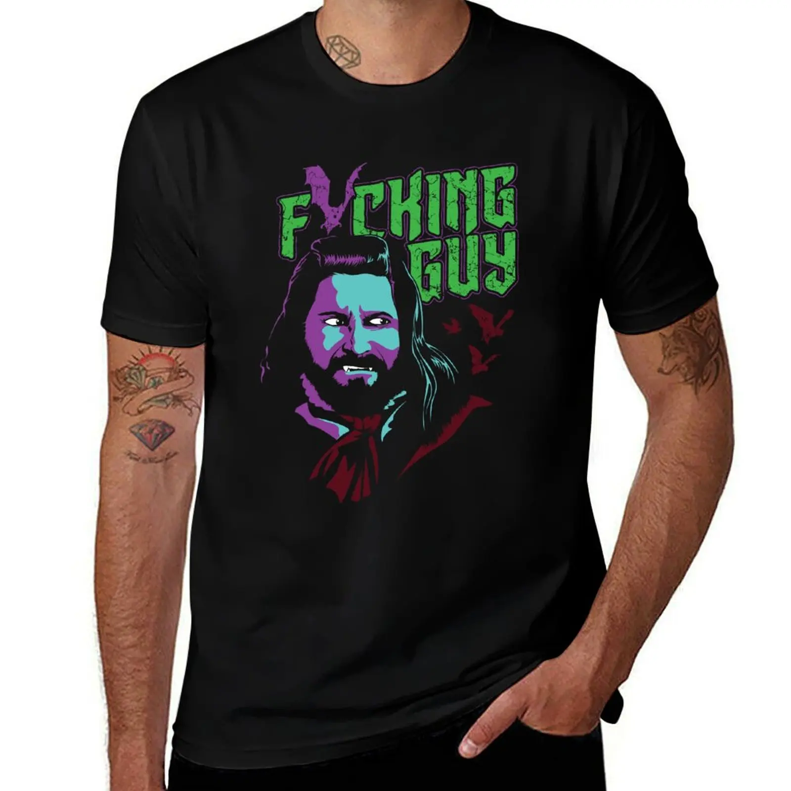 Fricking Guy T-Shirt oversizeds anime t shirts man t shirt funny shirt cotton men t shirts high quality