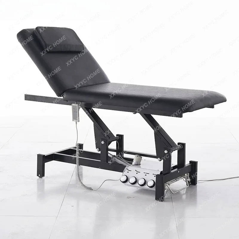 Electric beauty bed, physiotherapy tattoo chair, massage massage, body bed, folding lifting pattern embroidery bed