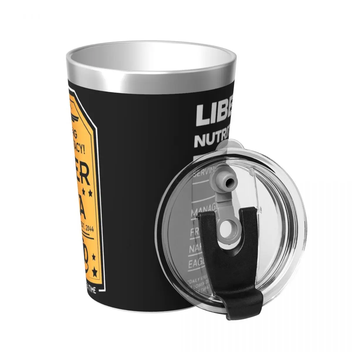 Helldivers 2 Liber-tazza da tè Tumbler con paglia in acciaio inossidabile Helldivers gusto dematory Liber tazze da tè isolate 2oz