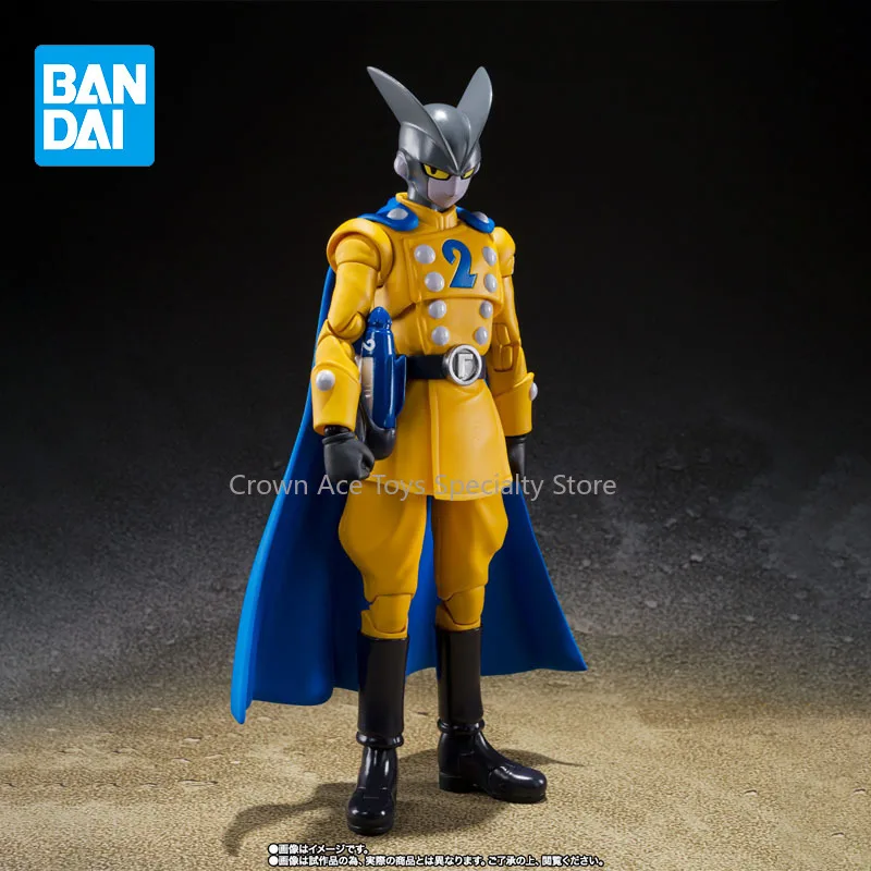 Bandai Genuine Figure Dragon Ball Super Hero Model Kit Anime Figrues SHF Gamma 2 Collection Action Figure Model Boys Toys Gifts