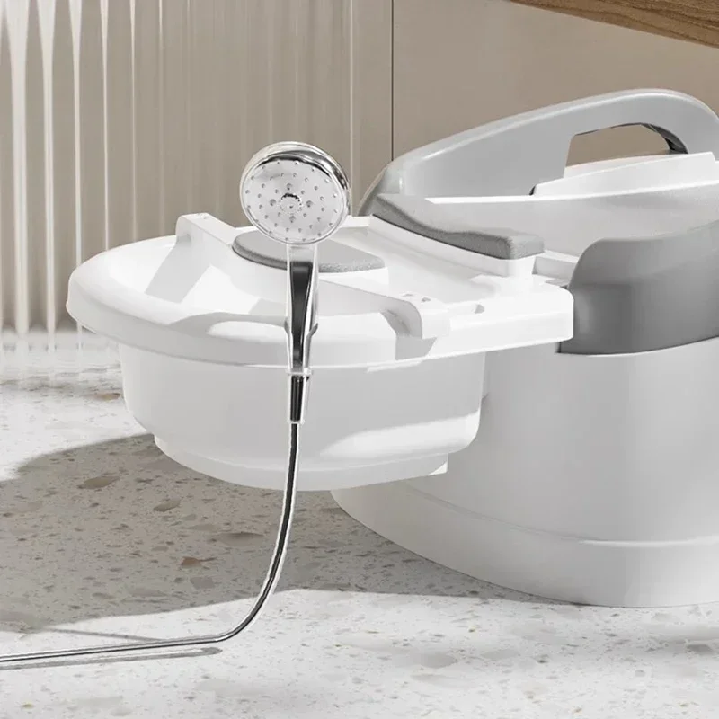 Children Hair Pregnant Shampoo Bed Spa Washing Hairdressers Hairstylist Bowl Makeup Professional Chairs - view 3