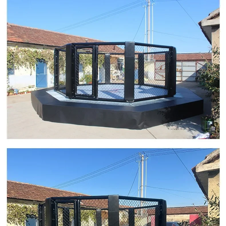 Octagonal cage boxing ring, fighting competition training cage fighting cage ring MMA