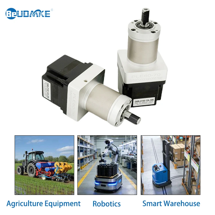 

New BeUDMKE 1:28/1:70 Gear Ratio High Torque 86mm Brushless Dc Motor Matching High Precision Planetary Gearbox Gear Reducer