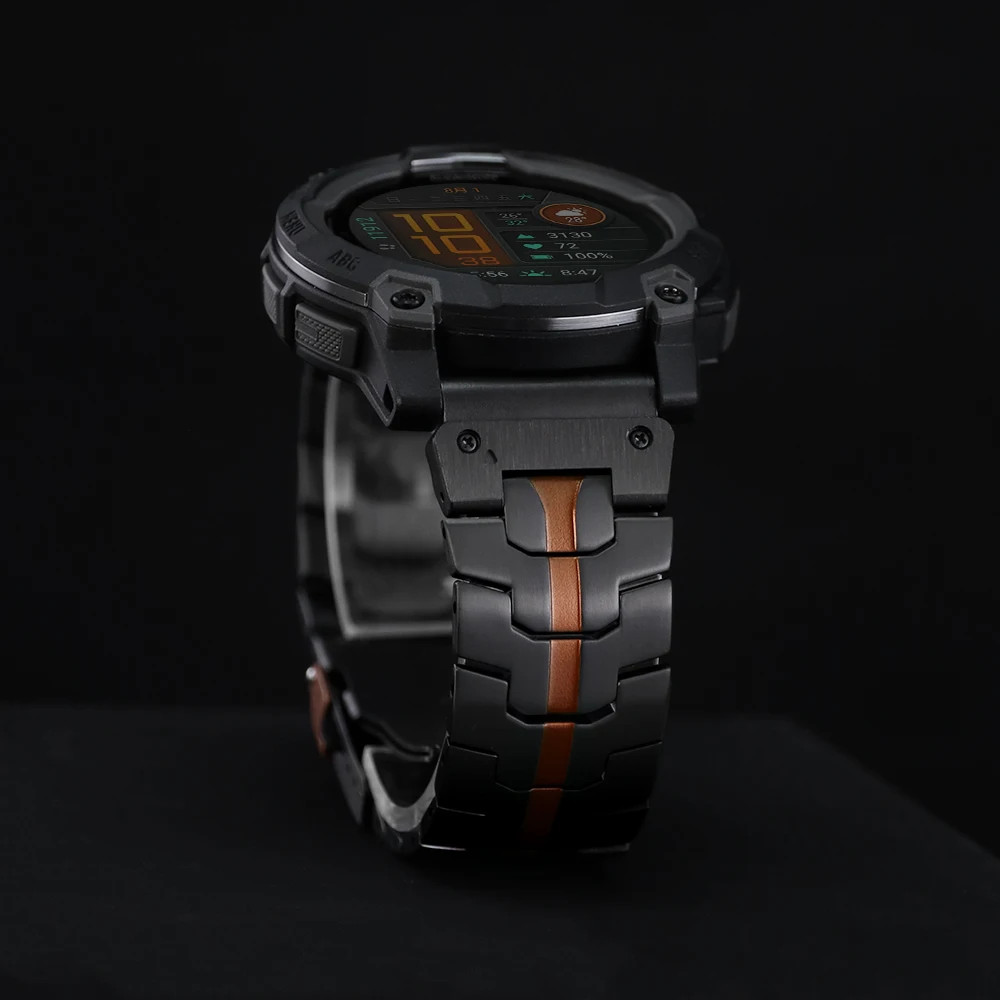 Quick Fit 26/22mm For Garmin Fenix 7X 6X Pro Fenix 3 Band Metal Business Strap For Garmin Fenix 5 GPS Forerunner 935 Watchband