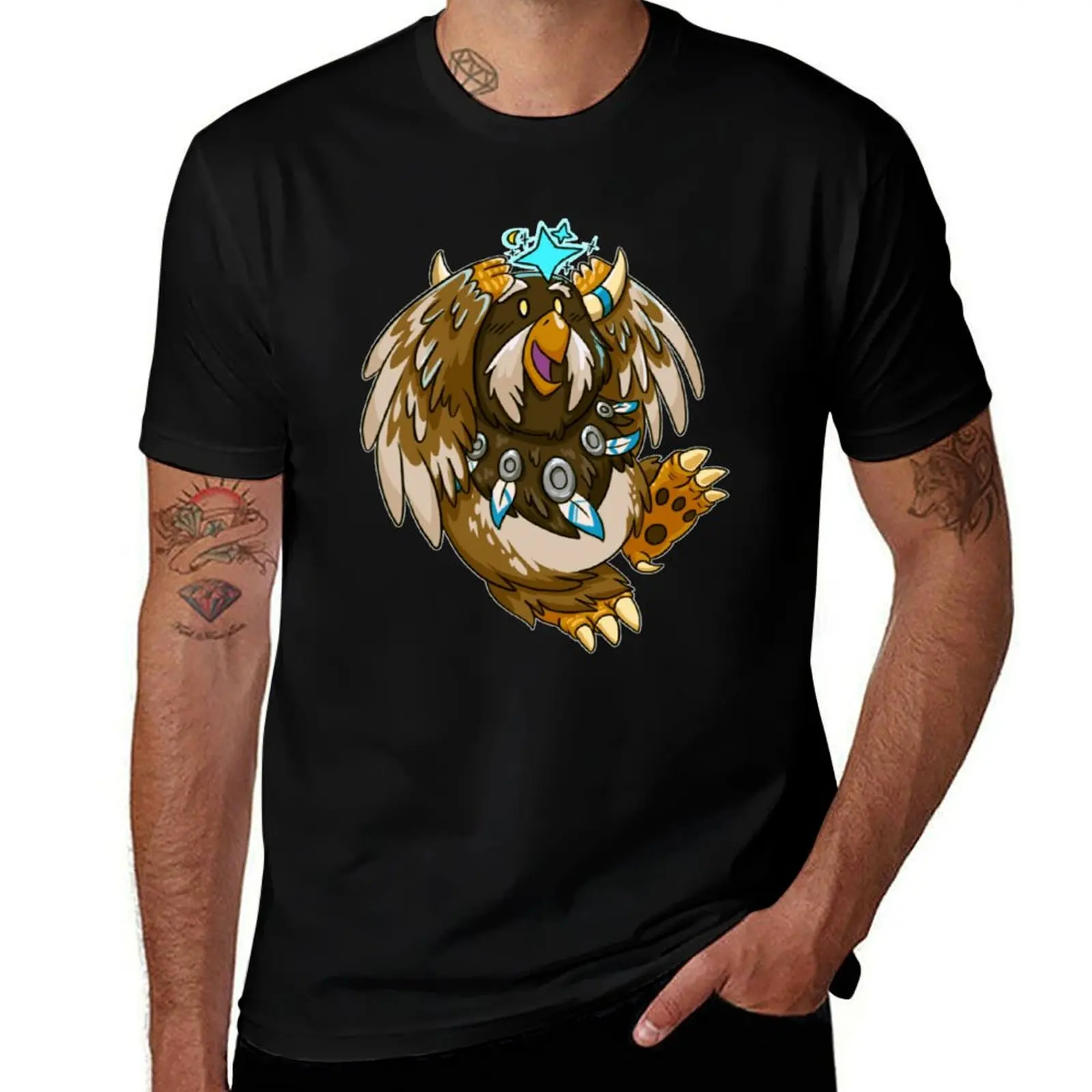 moonkin tauren druid T-Shirt Casual Loose Fit Summer Tee Shirt T-Shirt