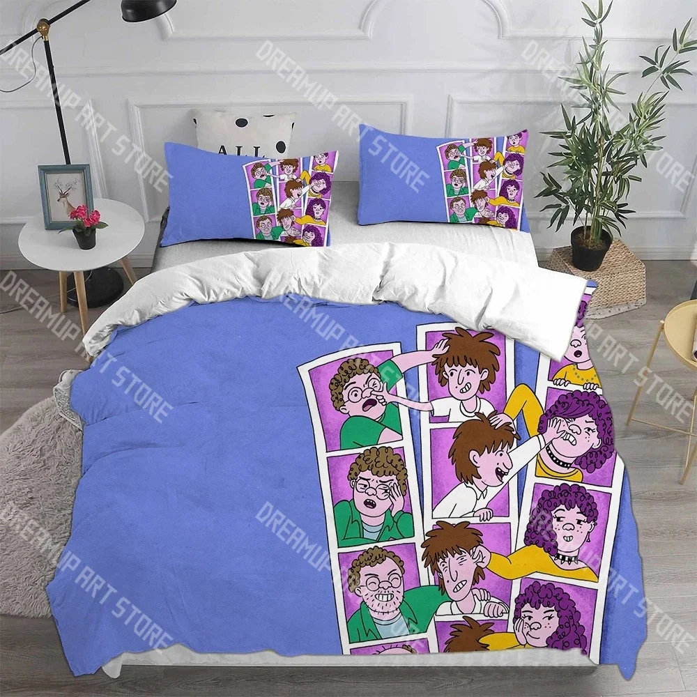 set-di-biancheria-da-letto-con-stampa-cartoon-'long-story-short'-disponibile-in-varie-misure-per-camera-da-letto-dei-bambini-set-copripiumino-e-lenzuola
