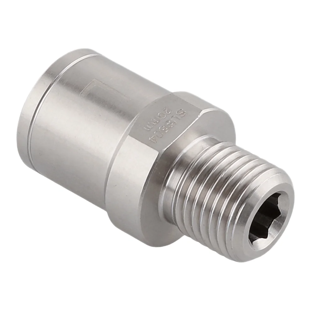 Stainless Steel Bicycle Adaptors Designed to Fit Standard Sized Components Efficiently for Enhanced Functionality