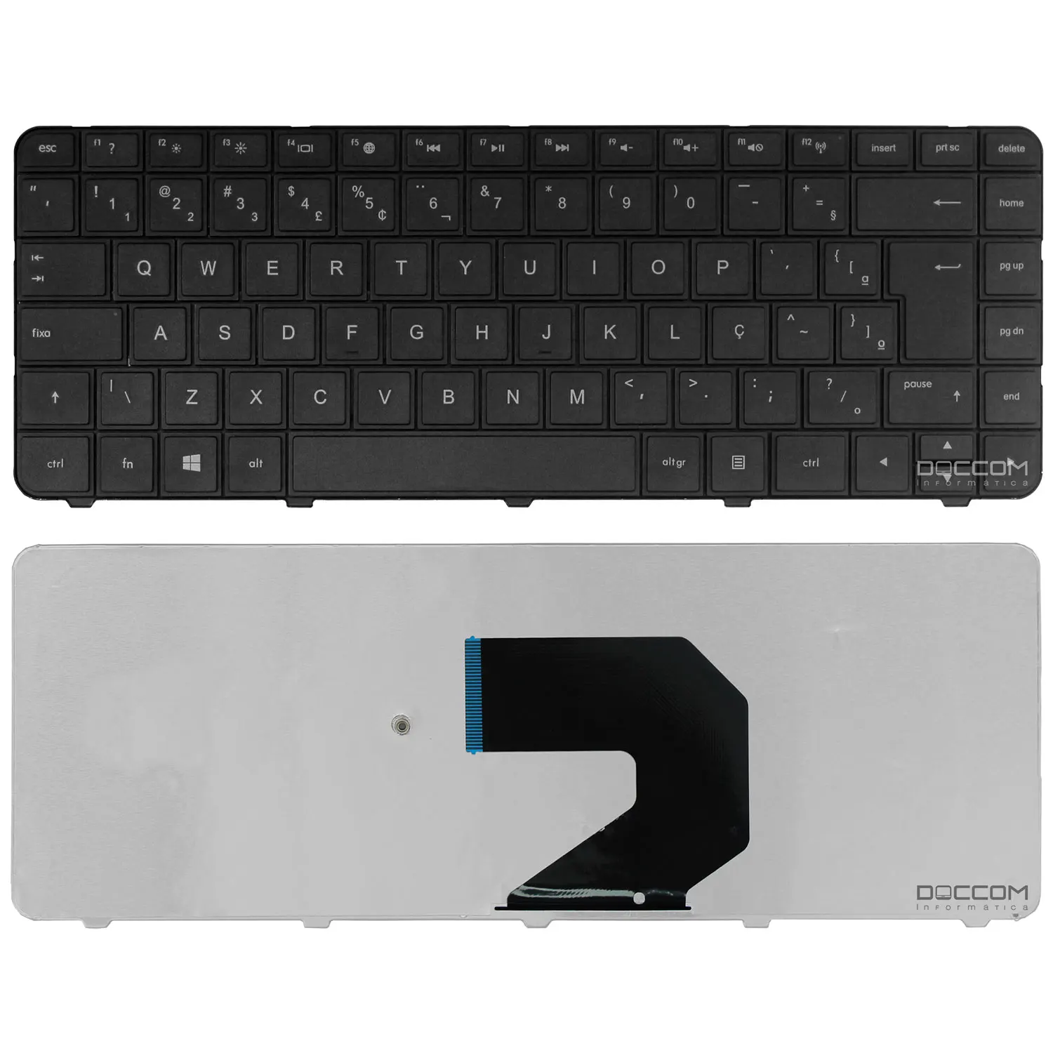 Teclado Compatível Notebook HP 650 655 630s 250 G1 255 G1 Compaq 436 V121026ar2 Tpn-l105 Tpn-i105 Tpn-l105 6037b0074111