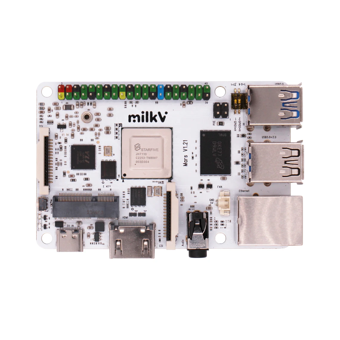 Picture 3: milkV Mars SBC Single Board Computer RISC-V Linux Capable Development Board