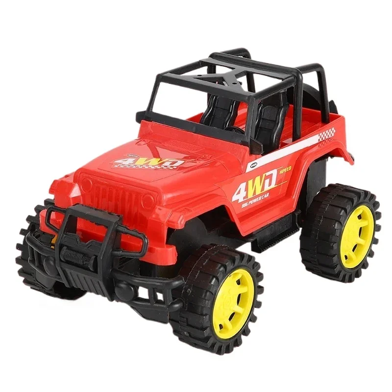 1:10 Large Inertia-Powered Cross-Country Toy Car Truck Model, Perfect Holiday Gift for Kids, Atv Skin Truck Car Model 32x20x17cm