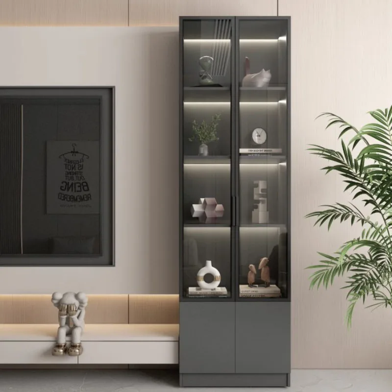 Modern Sideboard Display Cabinet Nordic Storage Glass Living Room Cabinets House Luxury Meuble Salon Living Room Furniture
