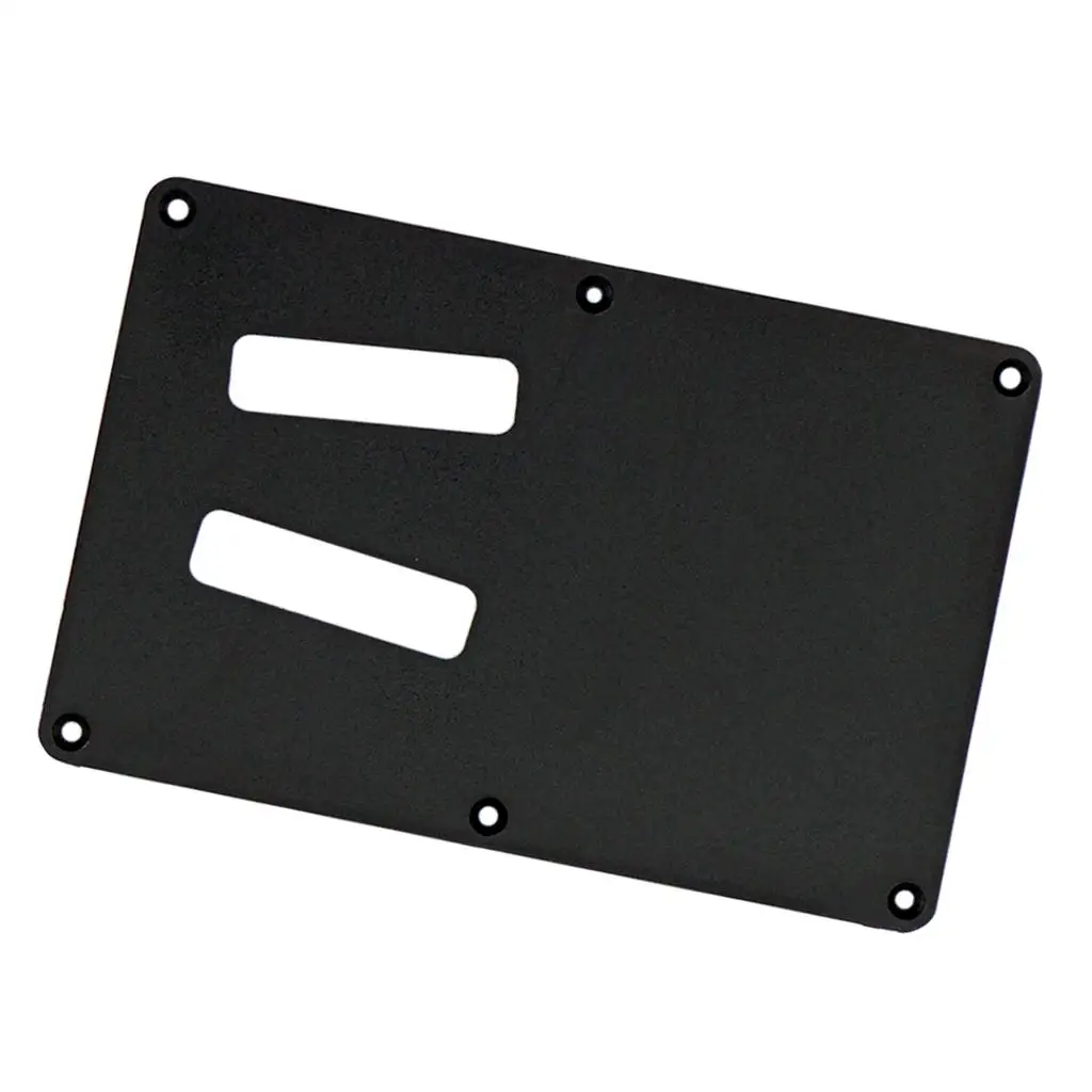 1Pc Black Electric Guitar Accessory Back Plate Cavity/Tremolo/Spring Cover