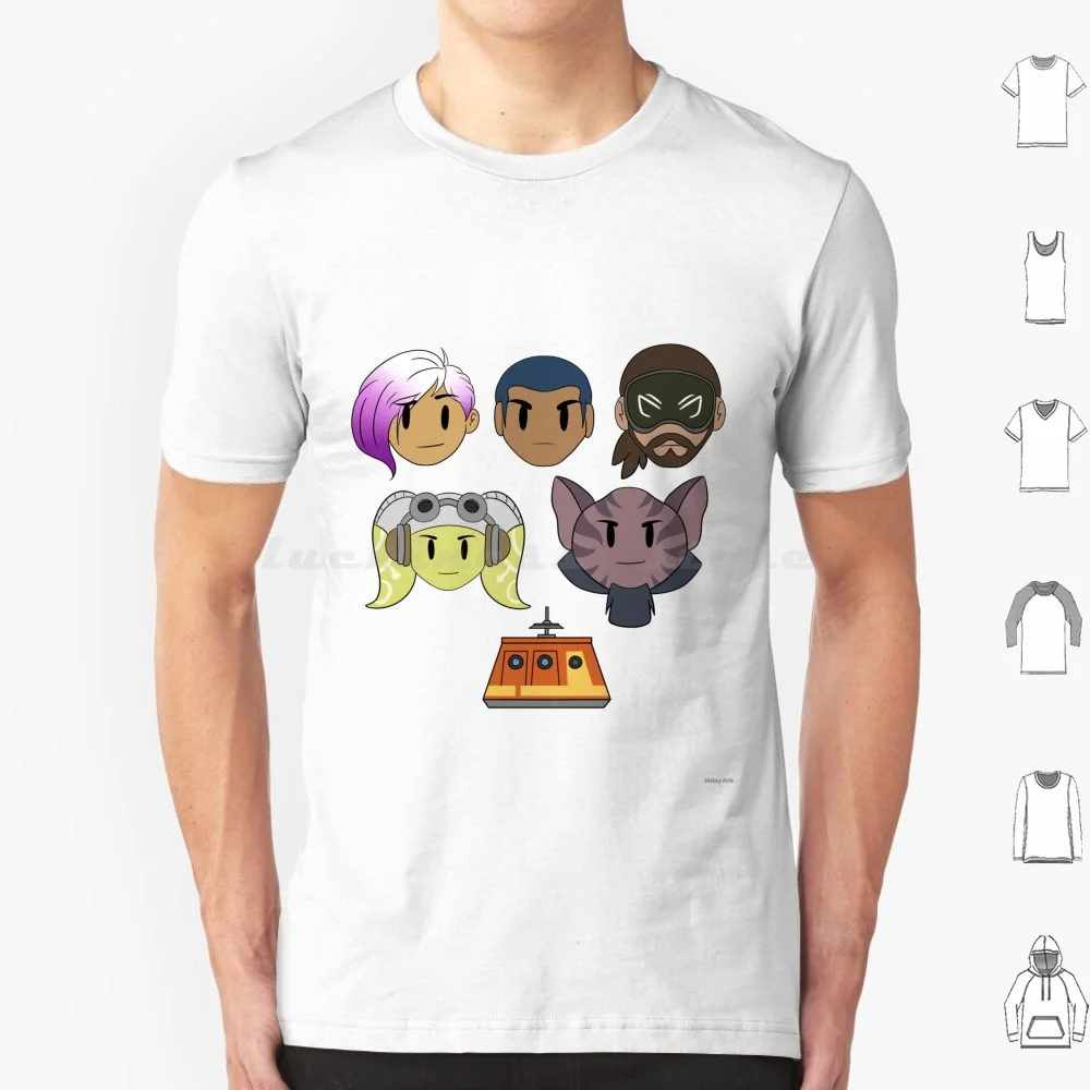 Season 3 Rebels T Shirt 6xl Cotton Cool Tee Swr Rebels Sabine Wren Ezra Bridger Kanan Jarrus Hera Syndulla Garazeb Orrelios