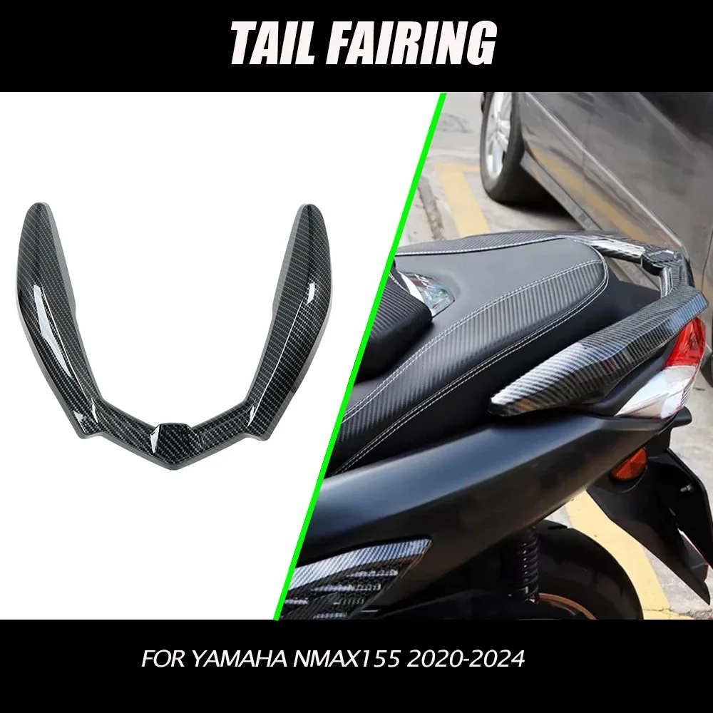 For YAMAHA NMAX155 2020 2021 2022 2023 2024 Motorcycle Accessories Tail Fairing Rear Shell Cover ABS Plastic Rear Panels Shell