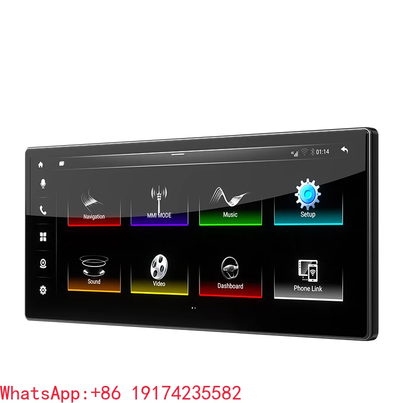 

Universal Car Radio Carplay Android Auto Car Radio Multimedia Video Player GPS DSP IPS Screen for AUDI A4 Q5 2009-2016