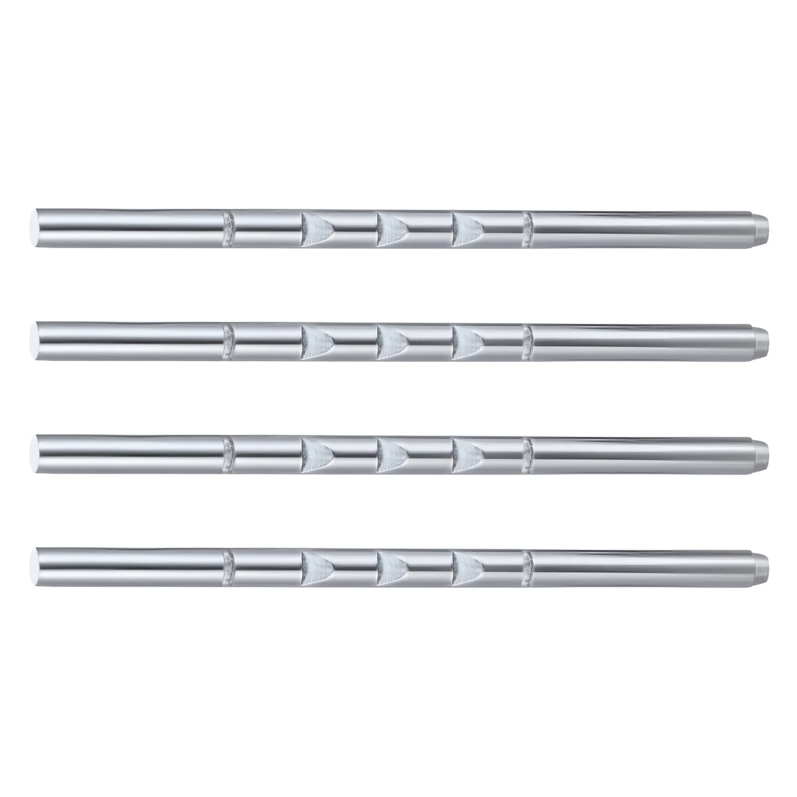 

4Pcs Rv Headrest Rod Adjustable Straight Metal Support Poles Car Seat Replacement Stable Neck Support Car Seat Rod