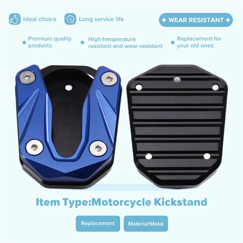 Zuverlässiger Motorrad-Ständer, Fußseitenständer, Vergrößerungsplatte, Ständer, Vergrößerungsverlängerung für ZONTES 368G 368G