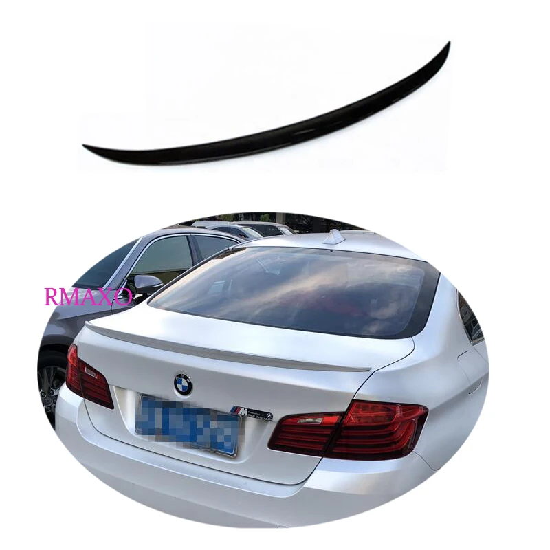 For BMW M5 F10 F18 Spoiler P 2012-2016 520 525li 528li High Quality  ABS Material Car Rear Wing Primer Color Rear Spoiler