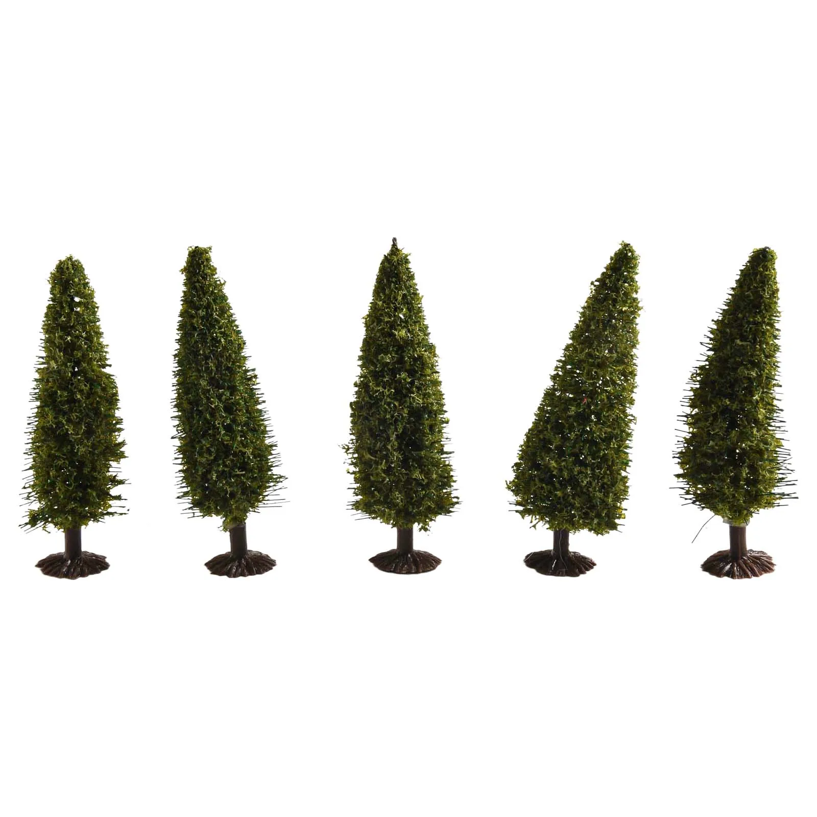 Crafting Projects Diorama Trees Christmas Village Model Trees Christmas Christmas Village Trees Natural Look DIY Landscapes