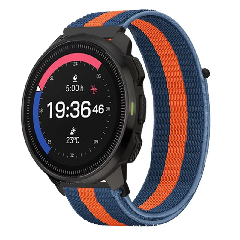 20 مللي متر 22 مللي متر الرياضة النايلون حلقة ل Suunto 5 الذروة/9 الذروة برو DLC سوار حزام ل Suunto سباق S/العمودي/المحيط 3 3 اللياقة البدنية كوريا