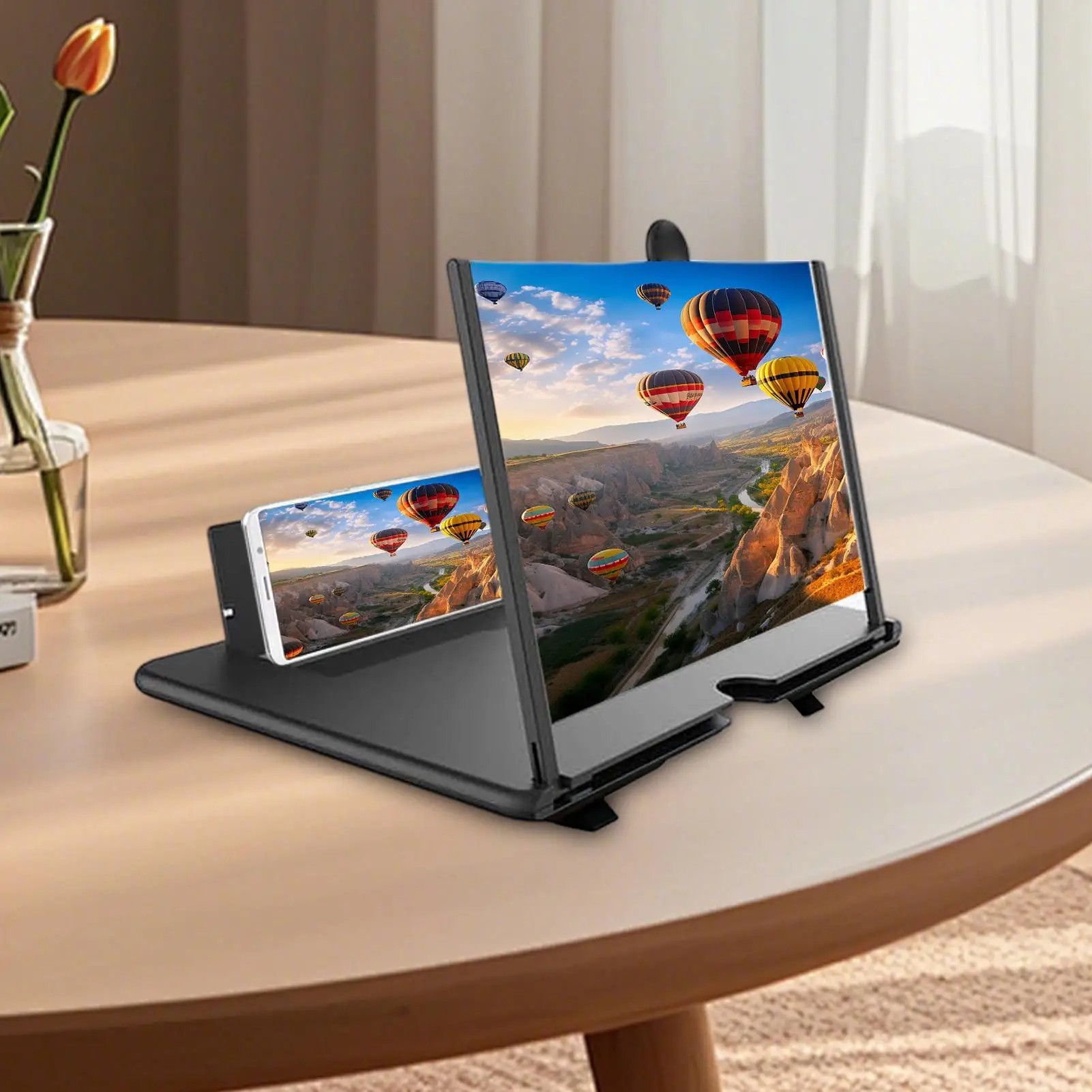 Cell Phone Screen Amplifier Mobile Phone Holder Mobile Phone HD Portable Phone Screen Video Magnifier Stand Bracket