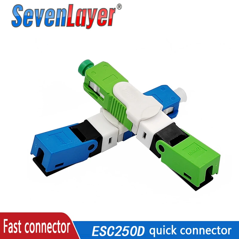 UNIKIT ESC250D Fast Connector Embedded FTTH SC UPC Optical fibe Quick connector SC FTTH Fiber Optic 100% Original New