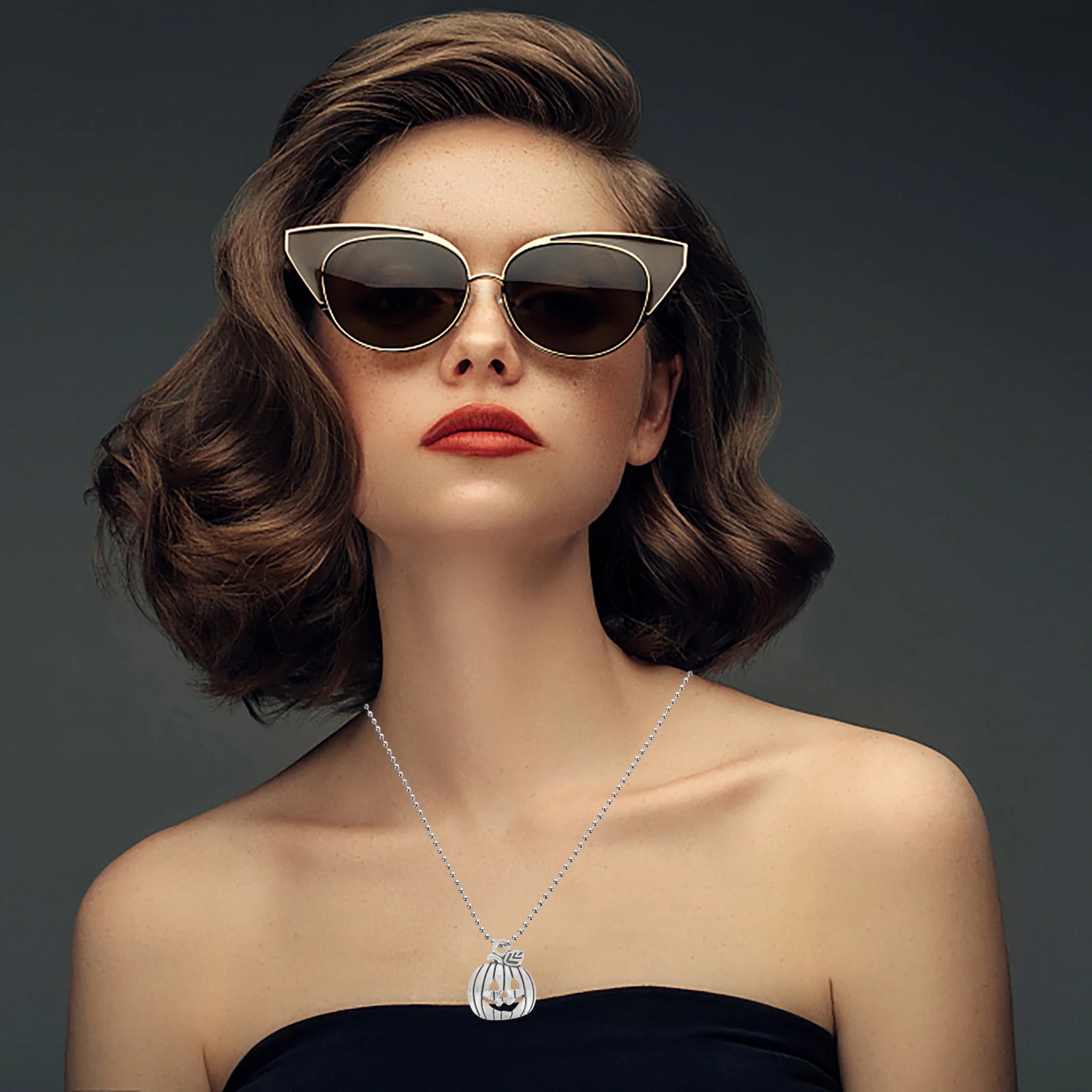 

100Pcs Alloy Pumpkin Pendant Charms for DIY Jewelry Necklace Bracelet Craft Keychains Accessories Alloy Pendant Charm