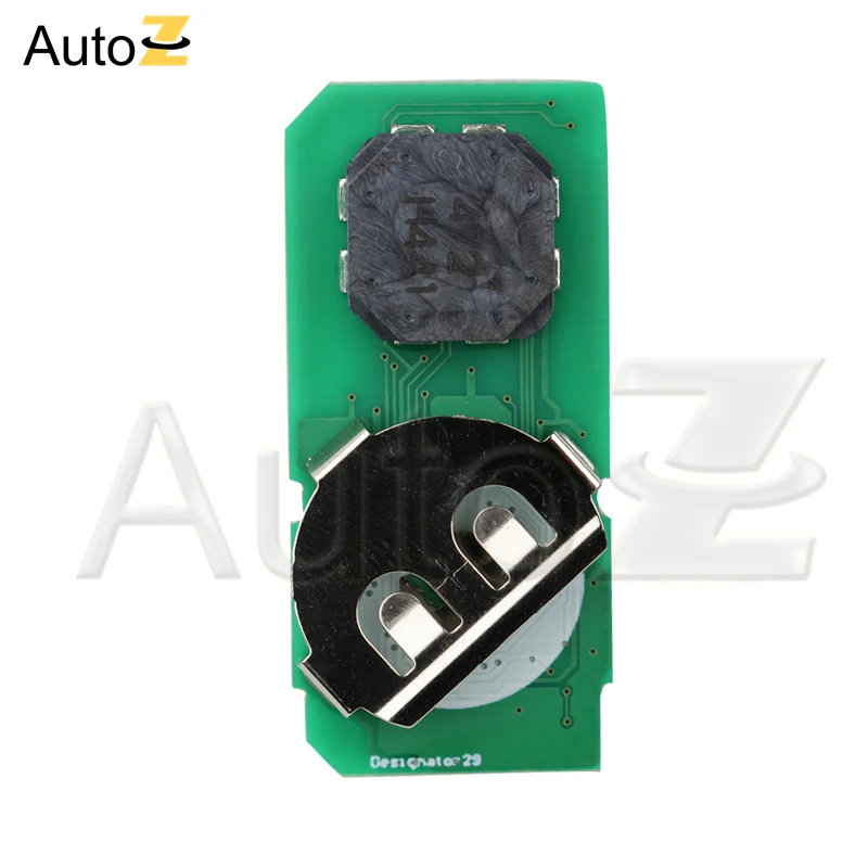 Chave de carro sem chave para Toyota Land Cruiser Prado 2008 + 89904-60A91 434ASK B77EA P1 98 4D67 chip 3 botões chave remota inteligente 433MHz