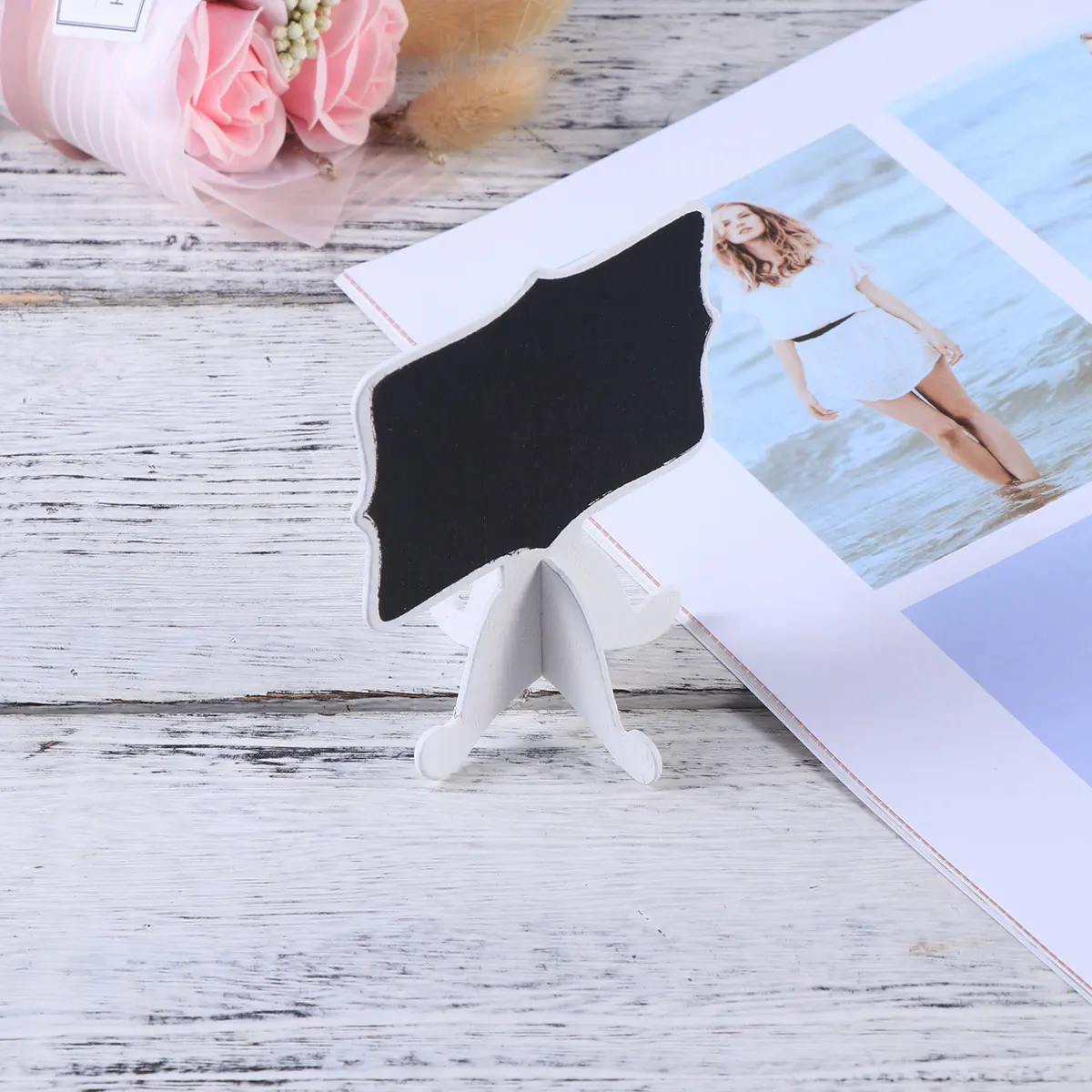 

14Pcs Mini Chalkboards Blackboards with Stand Lightweight for Wedding Table Numbers Messages Party Decor Mini Blackboard Signs