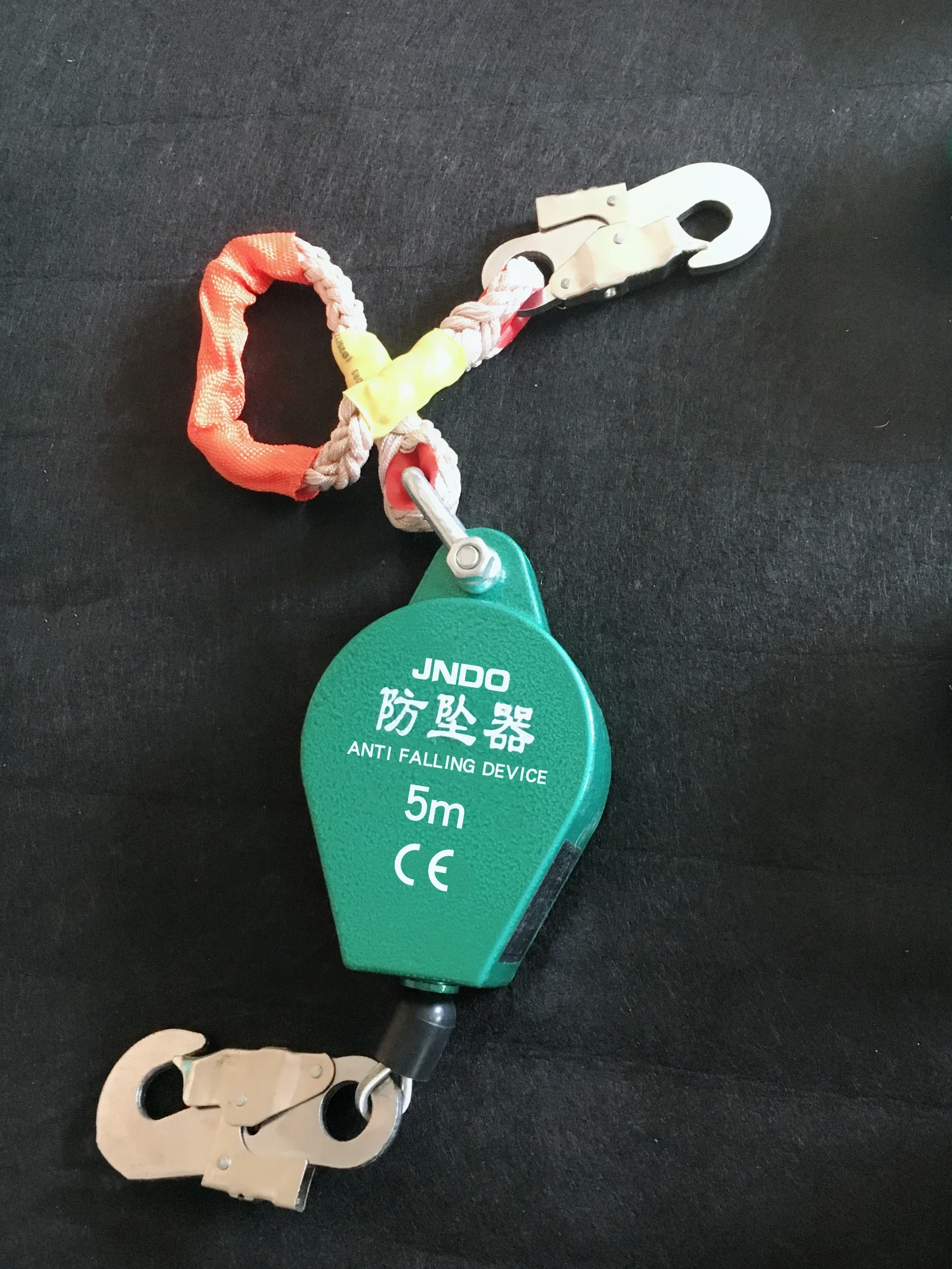 connector vertical lifeline system heavy load safety retractable fall arrester