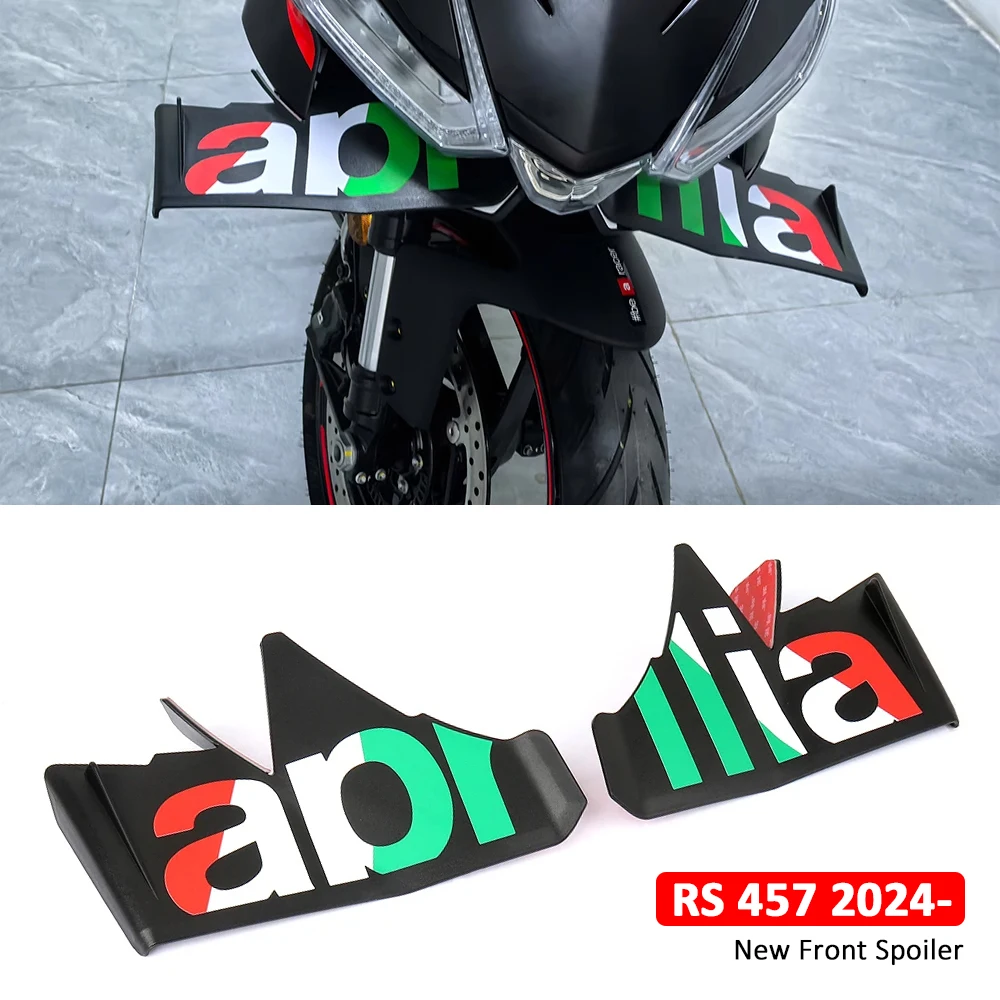 

For Aprilia RS457 2024 Side Wings Lower Fairing RS 457 rs457 Spoiler Accessories Motorcycle Winglets Aerodynamic Kit