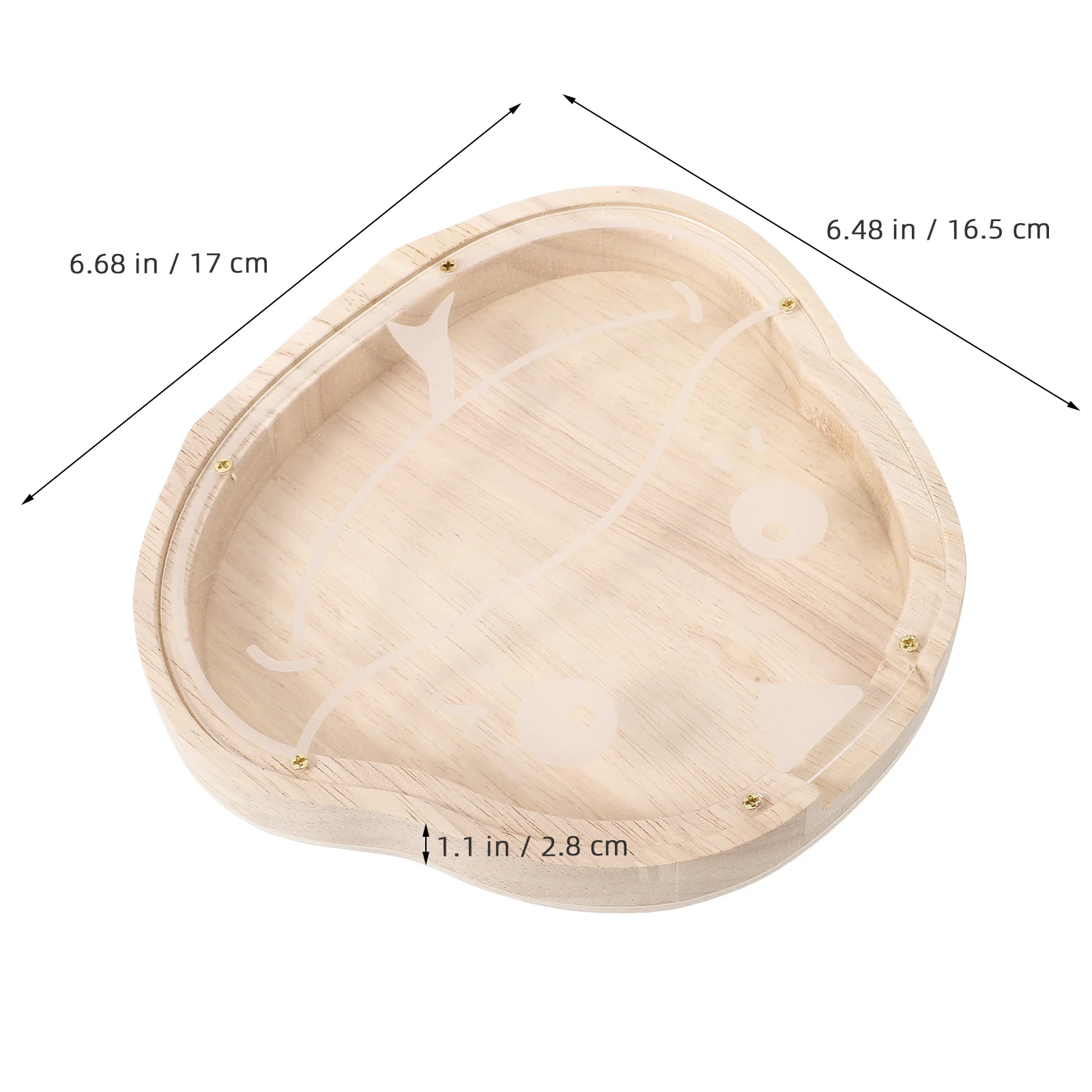 صندوق نقود إبداعي على شكل تنين على شكل حيوان كرتوني خشبي للأطفال، ديكور منزلي، حامل عملات معدنية على شكل حيوان، صندوق توفير المال